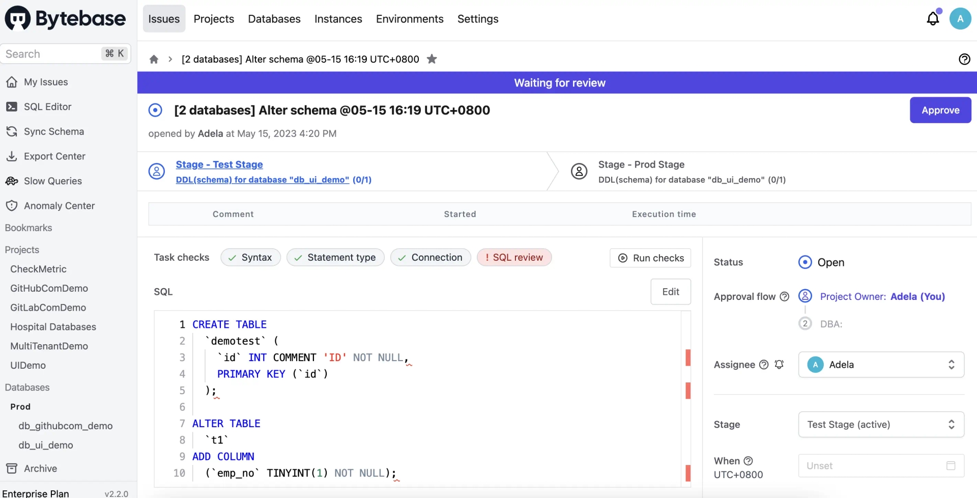 bytebase-issue