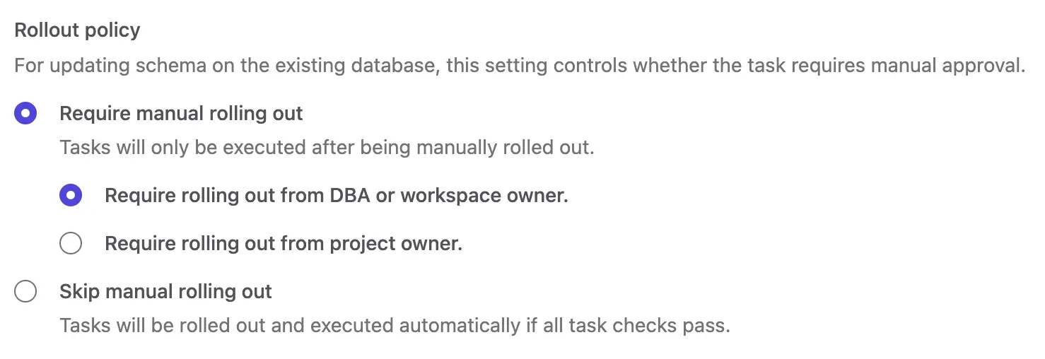 bytebase-rollout-policy