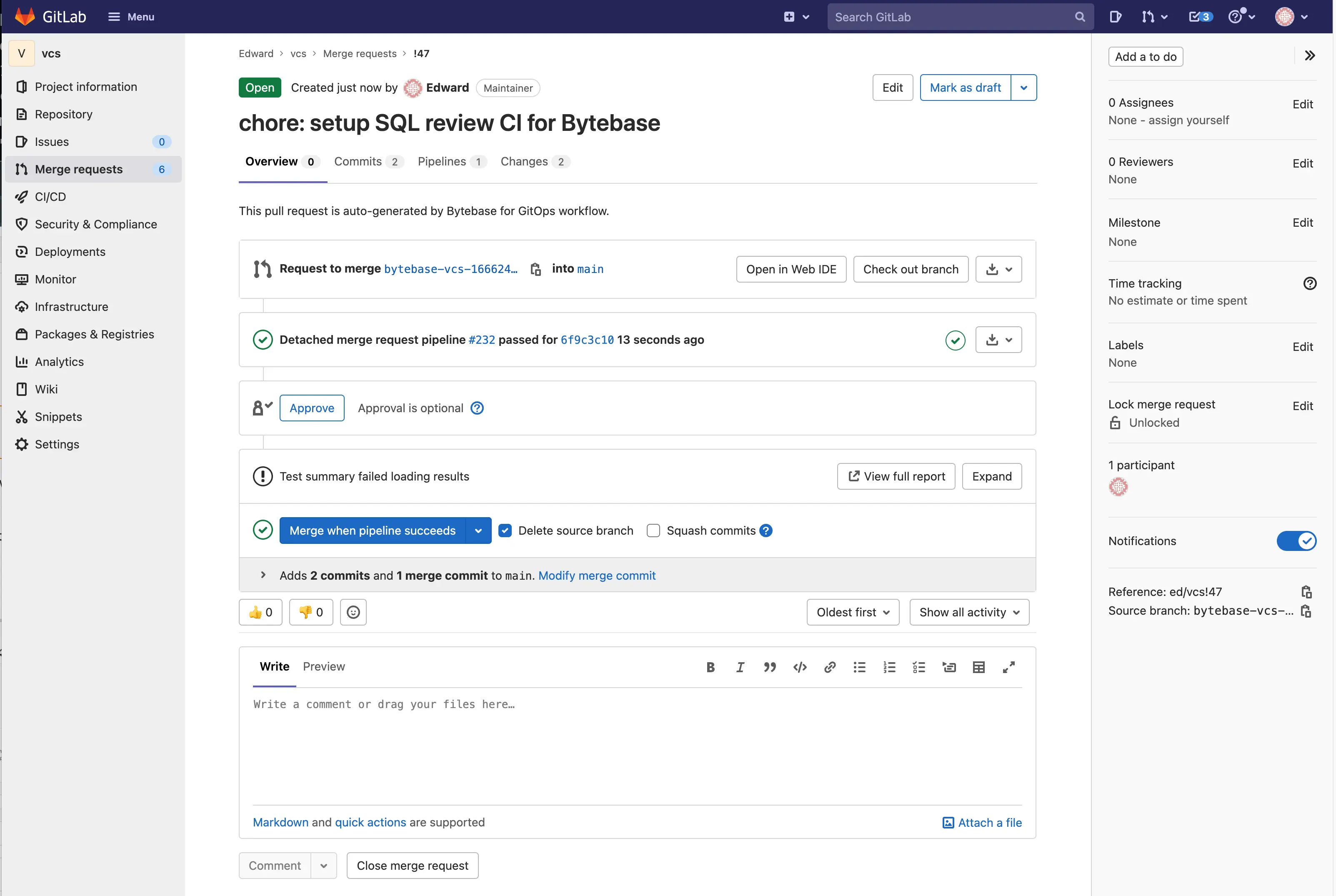 vcs-sql-review-pr