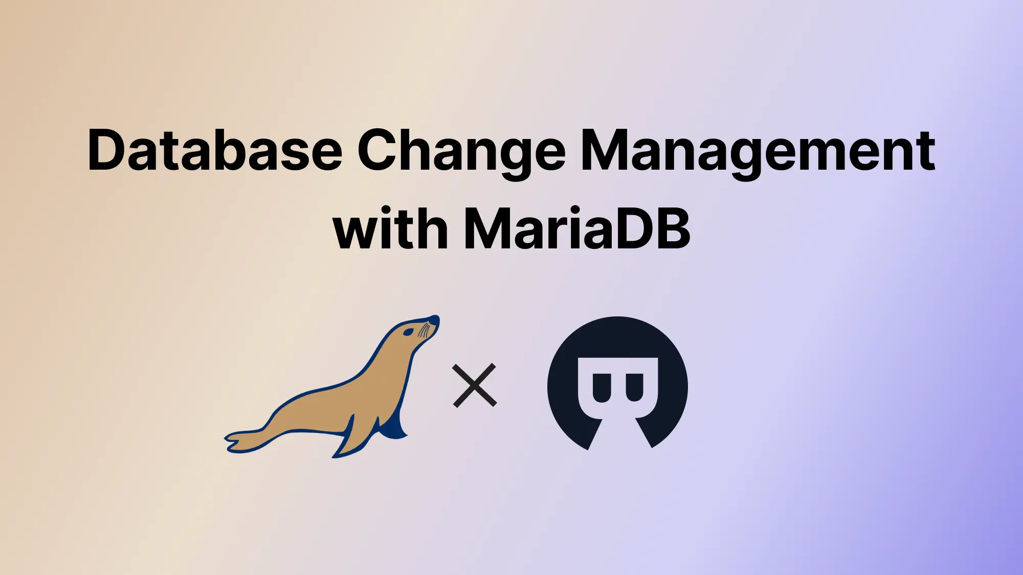 DevOps: Database Change Management with MariaDB