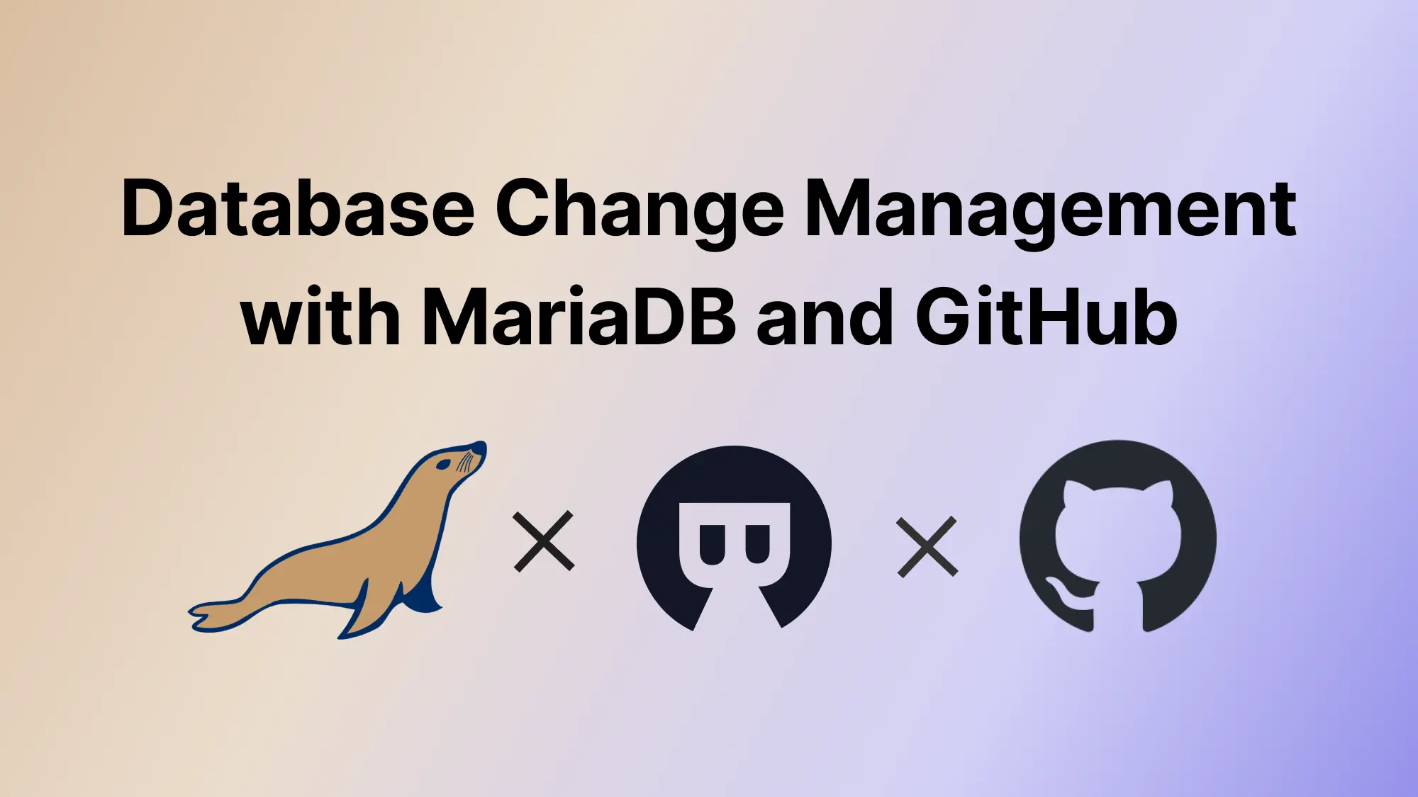 DevOps: Database Change Management with MariaDB and GitHub